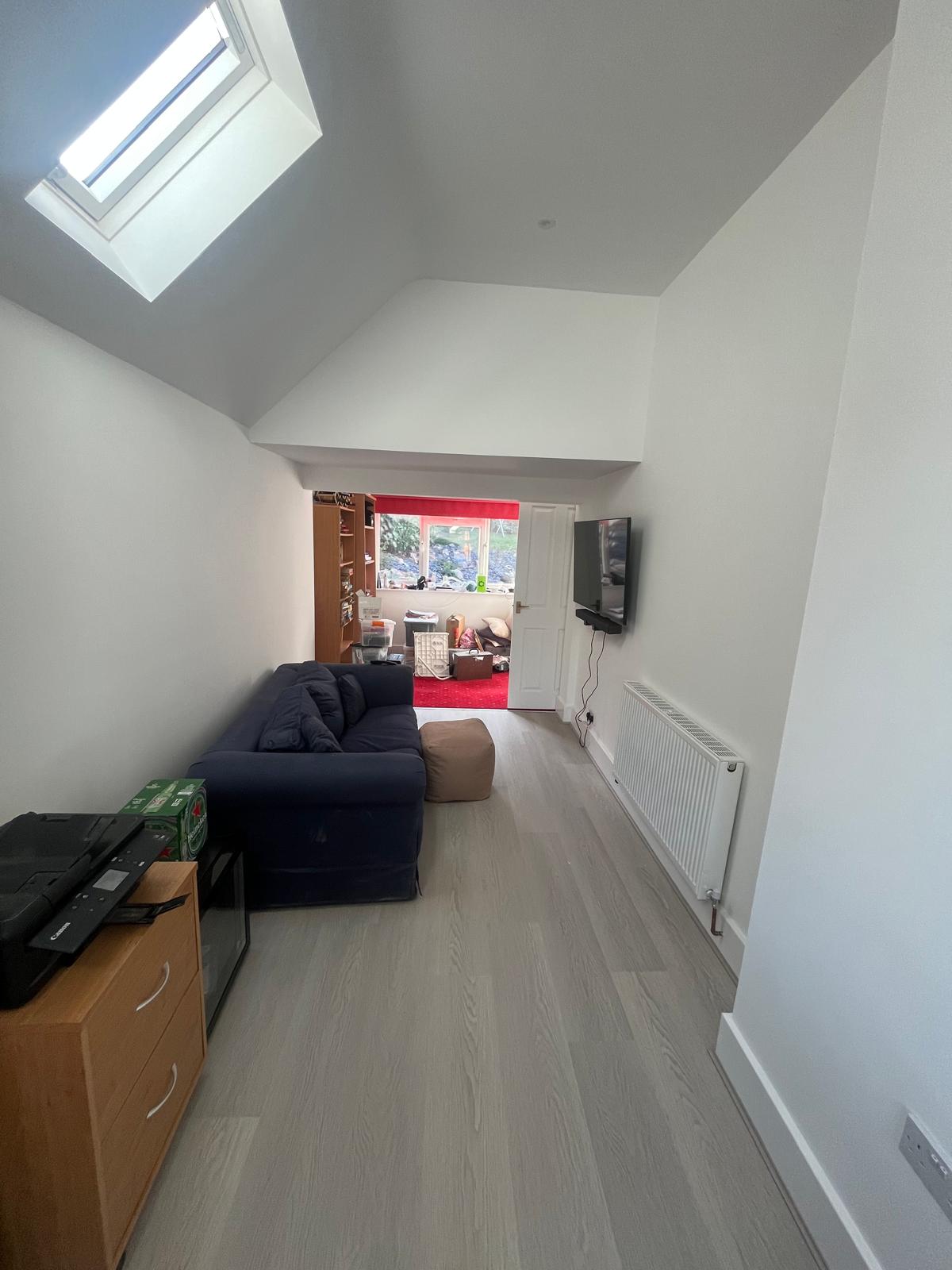 Interior full-length shot of Garage Conversion - Cofton Hackett - ID Property Developments