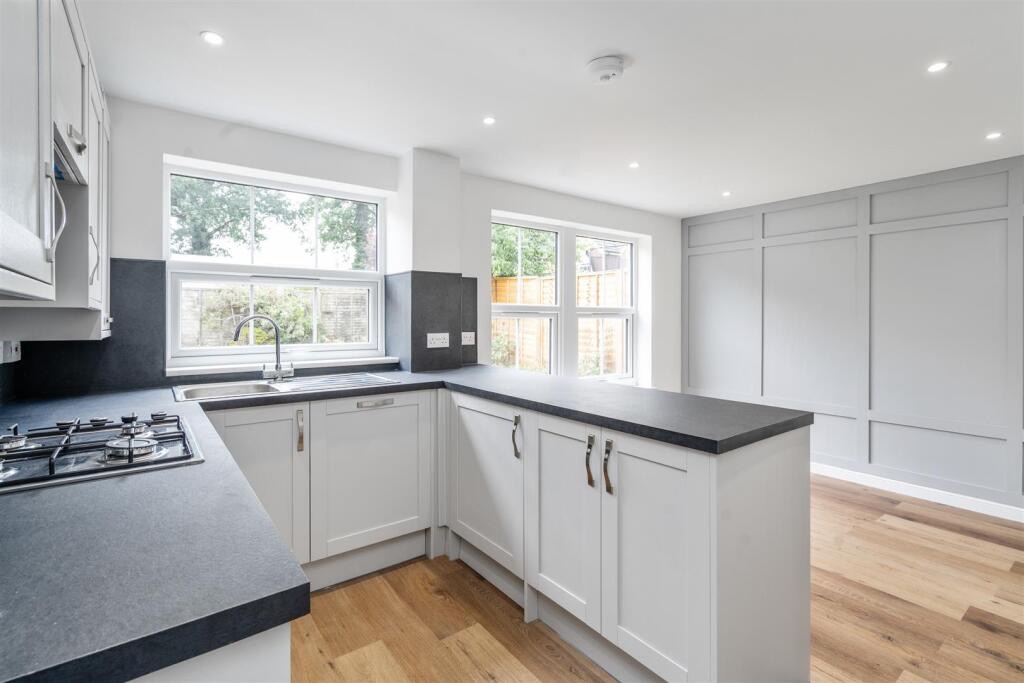 Renovated property in Dorridge - light and airy modern kitchen-diner with new kitchen and flooring